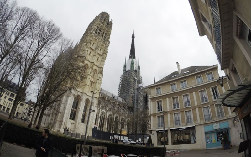 Renovatie kathedraal van Rouen