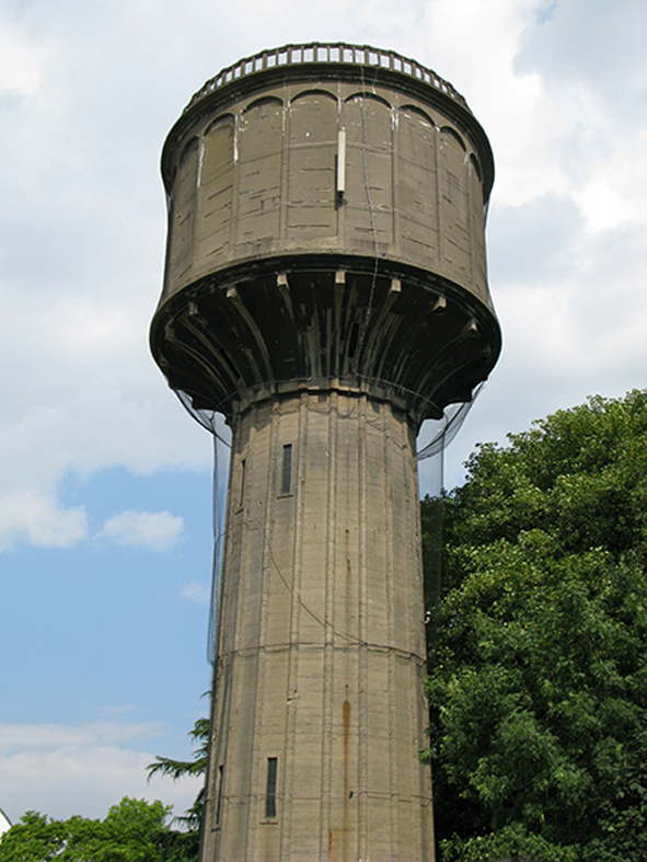 Steenslagnet watertoren